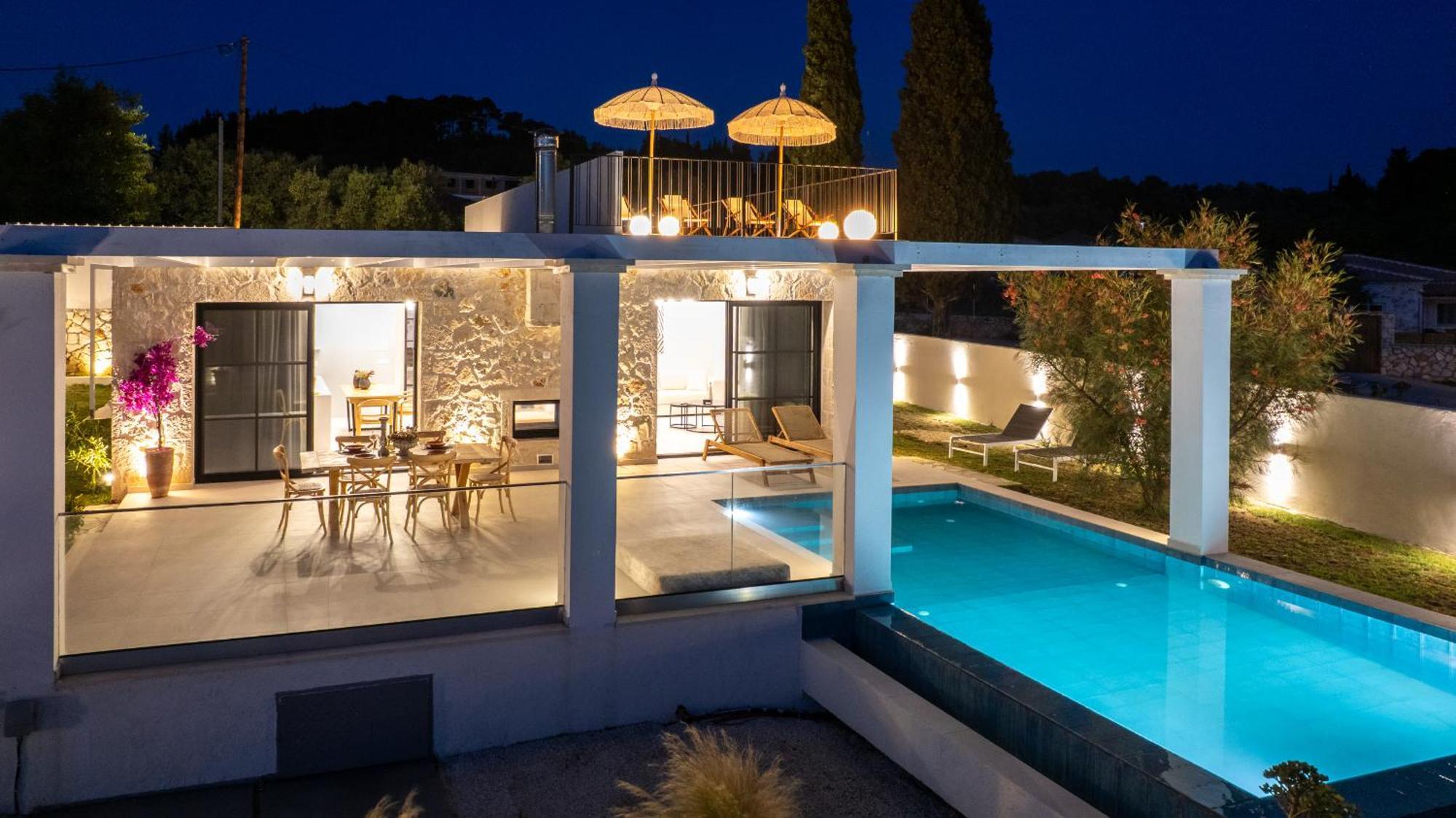 Villa Luz Blanca Agios Leon Exterior foto