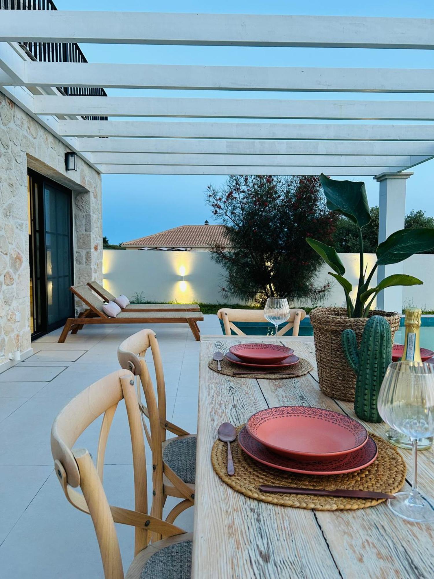 Villa Luz Blanca Agios Leon Exterior foto